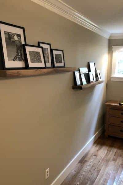 Diy Floating Shelves Using Real Solid, Solid Wood Floating Wall Shelves