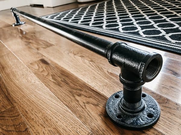 How to make a pipe curtain rod - Home like you mean it