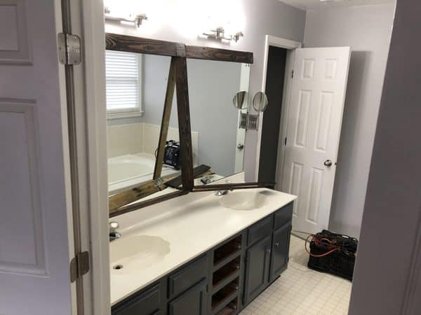 bathroom with updated design