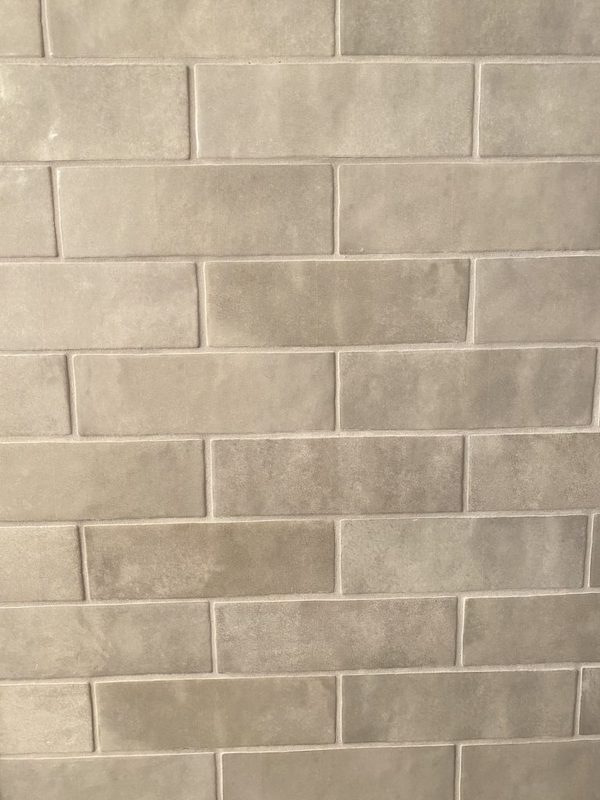 grout color for off white tile