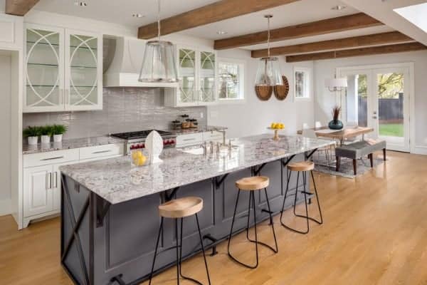 Pendant Lights Over A Kitchen Island, How To Measure For Pendant Lights Over Kitchen Island
