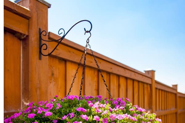 vertical fence ideas