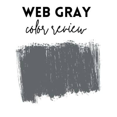 sherwin williams web gray color review