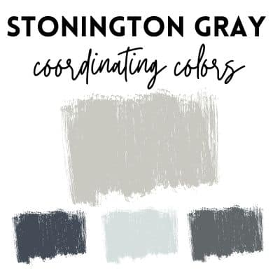 what colors go with stonington gray