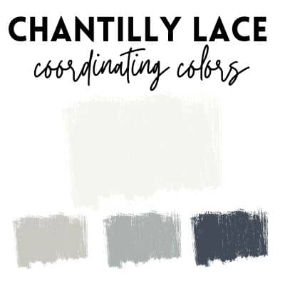 chantilly lace coordinating colors