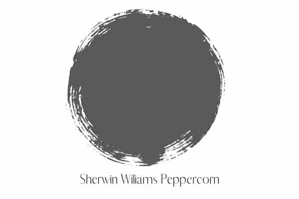 Sherwin Williams peppercorn paint